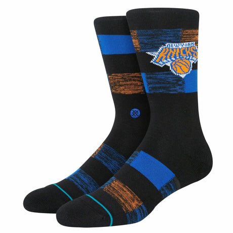Stance NBA Knicks Cryptic Crew Socks  -  Large / Black