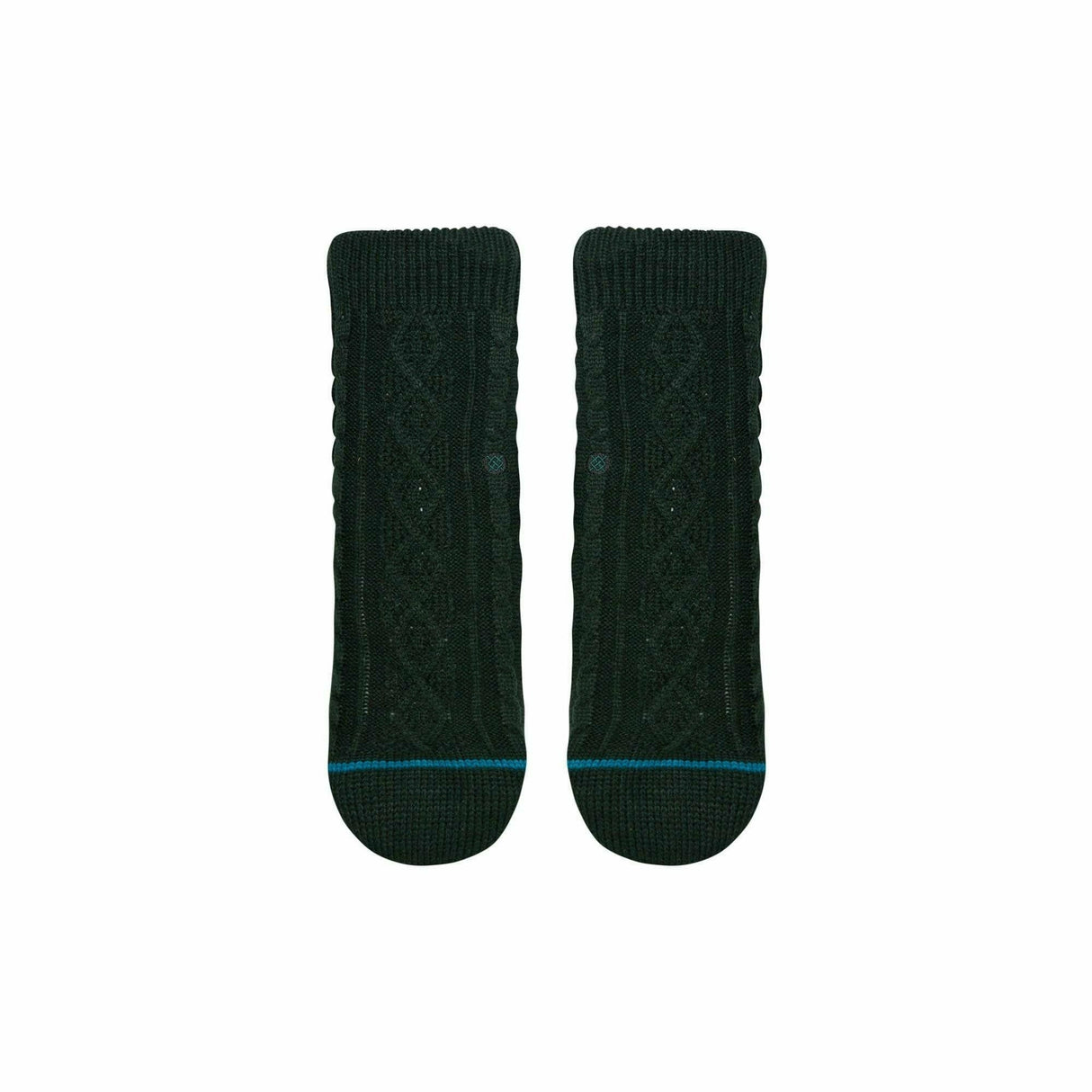 Stance Toasted Slipper Crew Socks  -  Large / Green