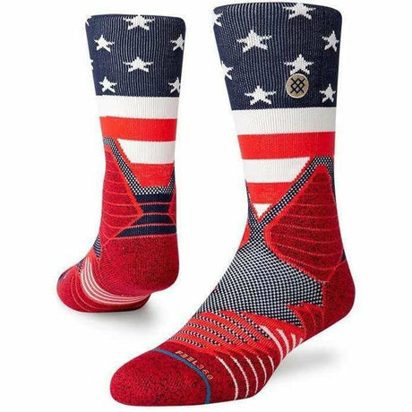 Stance Mens Hoops American ST Socks  -  Medium / Red