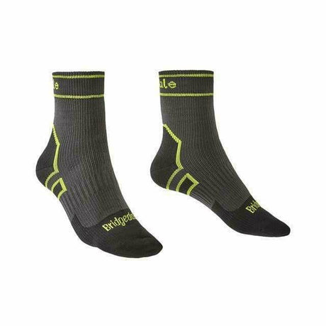 Bridgedale Waterproof Lightweight Storm Performance Ankle Socks  -  Large / Dark Gray