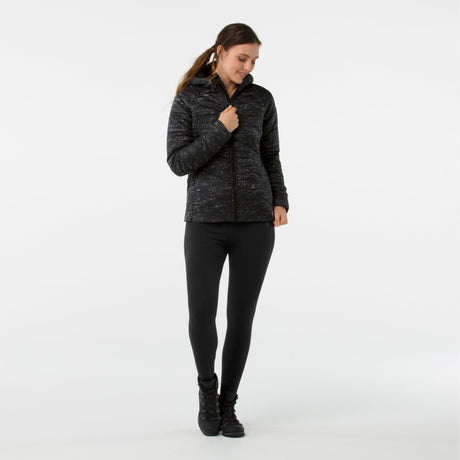 Smartwool Womens Smartloft 150 Jacket  -  Small / Black/Light Gray