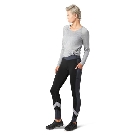 Smartwool Womens Merino Sport Fleece Colorblock Leggings  - 